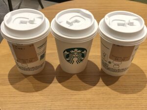 スタバのアイス珈琲3種類