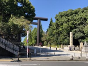 靖国神社の大鳥居