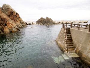 北の海女の小袖海岸