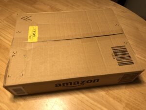 Amazonの段ボールでキタ！