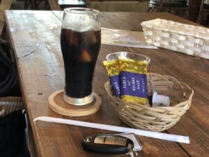 追加でアイスコーヒーも