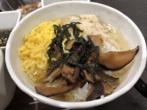 ホテルの鶏飯